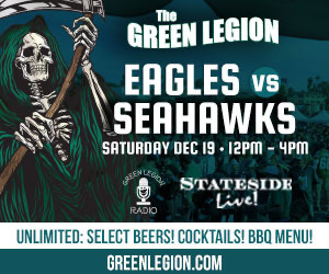 Eagles vs. Seahawks- Green Legion Home Game Tailgate