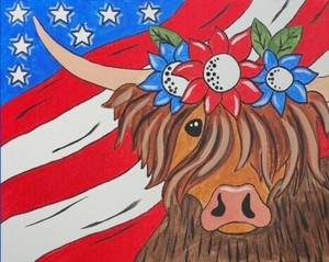 "American Beauty" In-Studio Paint Party!