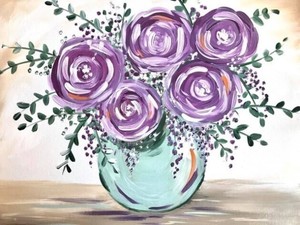 "Still Life in Amethyst" In-Studio Paint Party!
