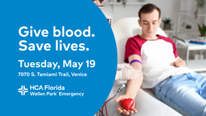 Blood Drive at HCA Florida Wellen Park Emergency