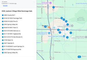 Jackson Village-Wide Rummage