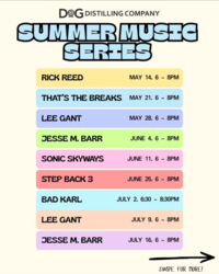 DoG Distilling Company Summer Concert Series