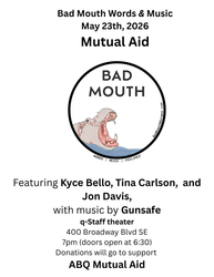 Bad Mouth Series of Words and Music