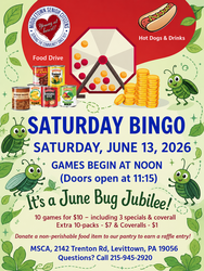 Saturday Bingo: It's A June Bug Jubilee!