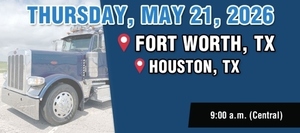 Trailers & Misc. Auction Fort Worth / Houston, TX May 2026