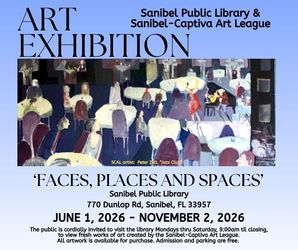 Faces, Places, and Spaces Art Exhibit