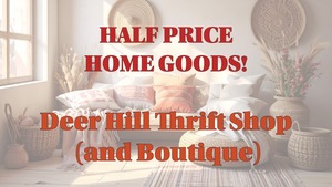 **HALF PRICE ON HOMEGOODS**