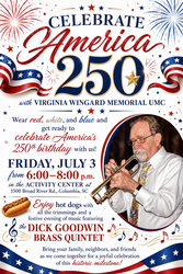 ✨ CELEBRATE AMERICA 250 ✨ with Virginia Wingard Memorial UMC