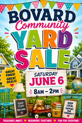 Bovard Community Yard Sale