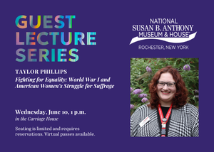 Fighting for Equality: World War I and American Women’s Struggle for Suffrage
