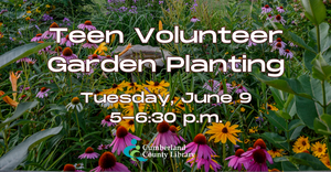 Teen Volunteer Garden Planting