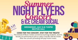 Nazareth University Night Flyers Summer Concert