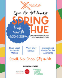 Spring Hue at Carlyle Crossing: An Open-Air Art Market