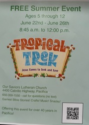 Free Vacation Bible School for your Children