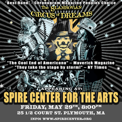 ‘Glam-Folk’ - Slambovian Circus of Dreams @ THE SPIRE May 29th