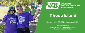 2026 Rhode Island Optimism Walk & 5K Fun Run for Parkinson's
