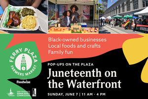 Pop-Ups on the Plaza: Juneteenth on the Waterfront
