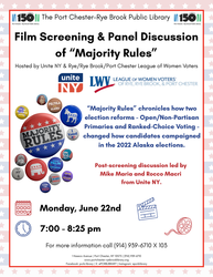Film Screening and Panel Discussion of "Majority Rules"