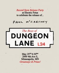 Paul McCartney "The Boys of Dungeon Lane" Listening Party