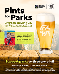 Pints for Parks with Kevin Fedarko at Dragoon Brewing Co.