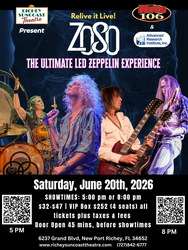 ZOSO: The Ultimate Led Zeppelin Experience, Two Epic Shows at Richey Suncoast Theatre
