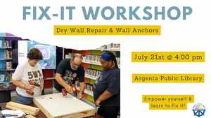 Mr. Fix It Workshop: Dry Wall Repair And Wall Anchors