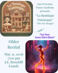 Ann Freeman Dance Academy Older Student Dance Recital