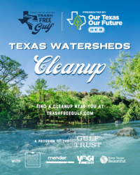 Trash Free Gulf Cleanup at A.B. Dittmar Park