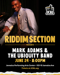 Riddim Section Presents Mark Adams and the Ubiquity Band
