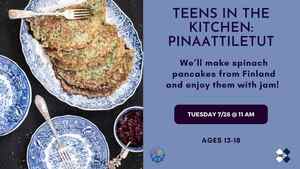 Teens In The Kitchen: Pinaattiletut