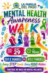 LA FAMILIA DEL PASO MENTAL HEALTH WALK