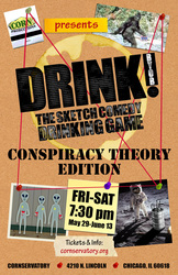 DRINK! The Sketch Comedy Drinking Game: Conspiracy Edition