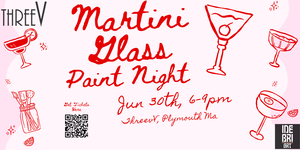 Martini Glass Paint Night @ ThreeV