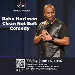 Clean Comedy Powerhouse Rahn Hortman Brings "Good Game" to New Port Richey’s Richey Suncoast Theatre