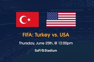 FIFA Turkey vs USA Tickets Jun 25