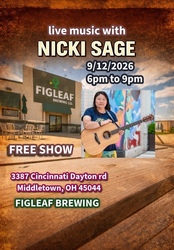 Nicki Sage at FigLeaf Brewing - September 12