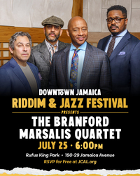 Downtown Jamaica Riddim & Jazz Festival: The Branford Marsalis Quartet