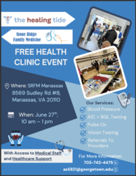 Free Pop-up Clinic at SRFM Manassas (6/27)