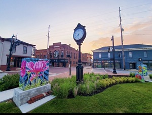 Old Town Greenwood in Bloom, Saturday May 30, Old Town Greenwood, Indiana