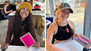 Free Art Workshop: Yarn Weaving