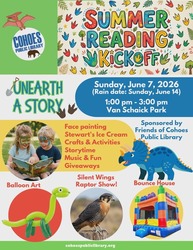 Unearth a Story at the Cohoes Public Library Summer Reading Program Kickoff