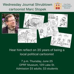 Cartoon Frolics with Marc Stopek of Wednesday Journal