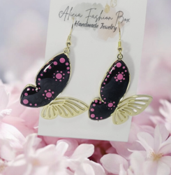 Make Your Own Butterfly Resin Earrings
