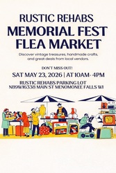 Rustic Rehabs May Flea Market