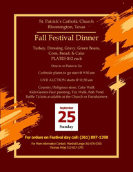 St. Patrick's Fall Festival