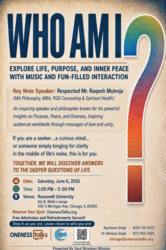 Oneness Talks Chicago: Who am I? A journey Beyond Labels