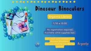 Craft Quest Thursdays: Dino Binoculars