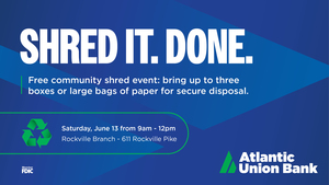 FREE Community Shred Event