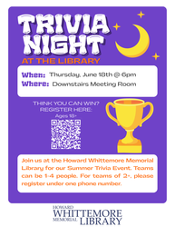 Trivia Night at the Library