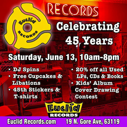 Euclid Records 45th Birthday Party